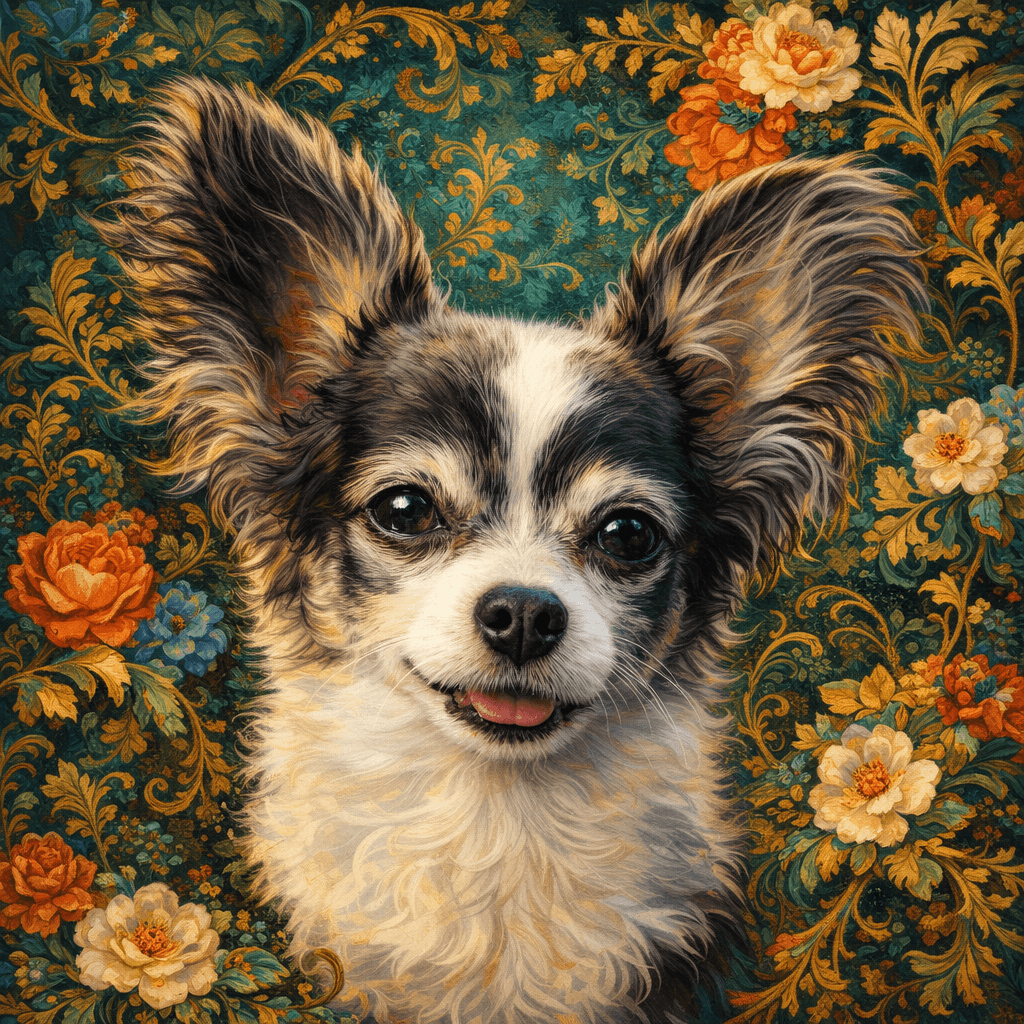 Contemporary Masters pet portrait style